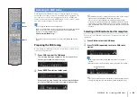 Preview for 42 page of Yamaha RX-V500D Owner'S Manual