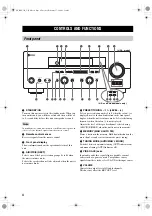 Preview for 8 page of Yamaha RX-V550 Owner'S Manual