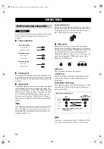 Preview for 18 page of Yamaha RX-V550 Owner'S Manual