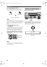 Preview for 32 page of Yamaha RX-V550 Owner'S Manual