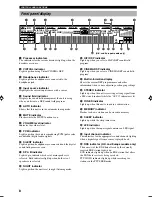 Preview for 10 page of Yamaha RX-V740RDS Owner'S Manual