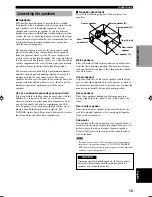 Preview for 17 page of Yamaha RX-V740RDS Owner'S Manual