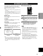 Preview for 21 page of Yamaha RX-V740RDS Owner'S Manual