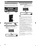 Preview for 28 page of Yamaha RX-V740RDS Owner'S Manual