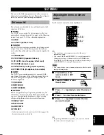 Preview for 43 page of Yamaha RX-V740RDS Owner'S Manual