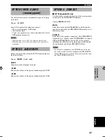 Preview for 49 page of Yamaha RX-V740RDS Owner'S Manual