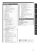 Preview for 7 page of Yamaha RX-Z11 - AV Receiver Owner'S Manual