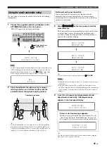 Preview for 47 page of Yamaha RX-Z11 - AV Receiver Owner'S Manual