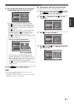 Preview for 49 page of Yamaha RX-Z11 - AV Receiver Owner'S Manual