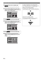 Preview for 52 page of Yamaha RX-Z11 - AV Receiver Owner'S Manual