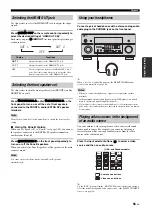 Preview for 55 page of Yamaha RX-Z11 - AV Receiver Owner'S Manual