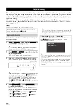 Preview for 68 page of Yamaha RX-Z11 - AV Receiver Owner'S Manual