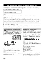 Preview for 74 page of Yamaha RX-Z11 - AV Receiver Owner'S Manual