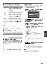 Preview for 97 page of Yamaha RX-Z11 - AV Receiver Owner'S Manual