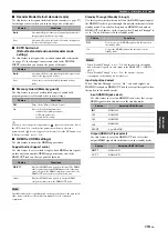 Preview for 113 page of Yamaha RX-Z11 - AV Receiver Owner'S Manual