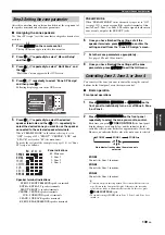 Preview for 139 page of Yamaha RX-Z11 - AV Receiver Owner'S Manual