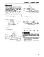 Preview for 75 page of Yamaha RX10LTX Owner'S Manual