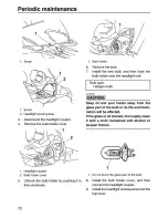 Preview for 76 page of Yamaha RX10LTX Owner'S Manual