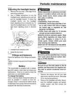 Preview for 77 page of Yamaha RX10LTX Owner'S Manual