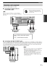 Preview for 21 page of Yamaha RXV461BL Owner'S Manual