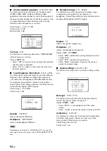 Preview for 58 page of Yamaha RXV461BL Owner'S Manual