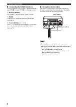 Preview for 12 page of Yamaha RXV659BL - AV Receiver Owner'S Manual