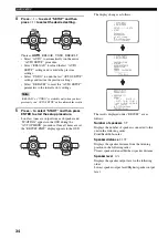 Preview for 38 page of Yamaha RXV659BL - AV Receiver Owner'S Manual