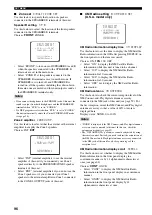 Preview for 100 page of Yamaha RXV659BL - AV Receiver Owner'S Manual