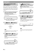 Preview for 60 page of Yamaha RXV661BL Owner'S Manual