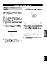 Preview for 65 page of Yamaha RXV661BL Owner'S Manual