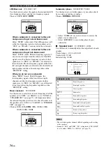 Preview for 78 page of Yamaha RXV661BL Owner'S Manual