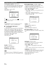 Preview for 80 page of Yamaha RXV661BL Owner'S Manual