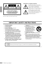 Preview for 2 page of Yamaha SB168-ES Owner'S Manual