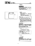 Preview for 31 page of Yamaha SJ700AU Service Manual