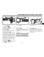 Preview for 21 page of Yamaha SLIDER EW50 NAKED Owner'S Manual