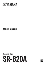 Preview for 1 page of Yamaha SR-B20A User Manual