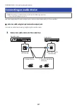 Preview for 27 page of Yamaha SR-C20ABL Manual