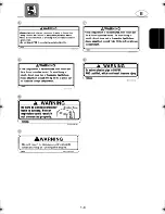 Preview for 11 page of Yamaha SUV1200 WaveRunner 2004 Owner'S/Operator'S Manual