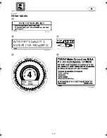 Preview for 12 page of Yamaha SUV1200 WaveRunner 2004 Owner'S/Operator'S Manual