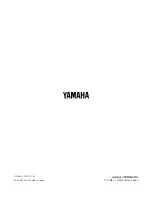 Preview for 6 page of Yamaha SV10 Owner'S Manual