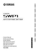 Yamaha SWP1-16MMF Owner'S Manual preview