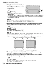 Preview for 24 page of Yamaha SWR2311P-10G Owner'S Manual