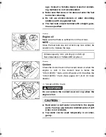 Preview for 34 page of Yamaha SXV70H Owner'S Manual