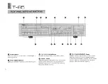 Preview for 6 page of Yamaha T-85 Owner'S Manual