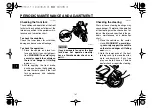 Preview for 72 page of Yamaha Tmax Owner'S Manual