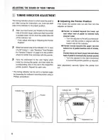 Preview for 8 page of Yamaha TP-4223 Owner'S Manual