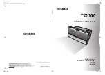 Preview for 106 page of Yamaha TSX-100 Owner'S Manual