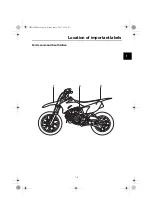 Preview for 17 page of Yamaha TT-R110E 2018 Owner'S Manual