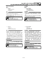 Preview for 265 page of Yamaha TT-R90(T) Owner'S Service Manual