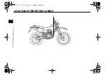 Preview for 10 page of Yamaha TT250RZ Owner'S Manual